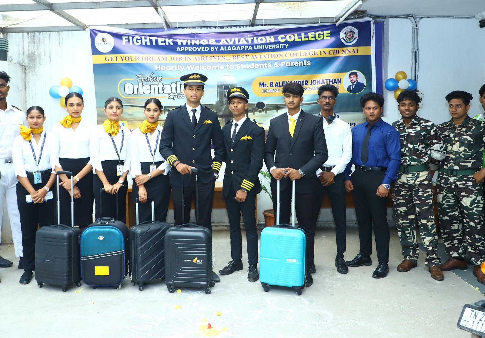Aviation College Students